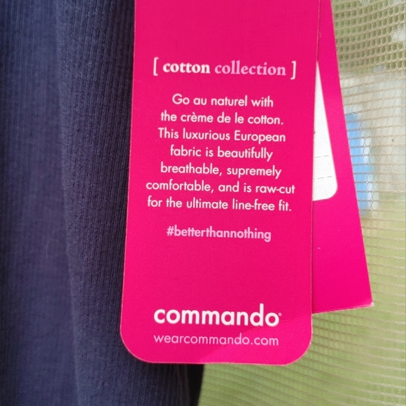 Commando Navy tank top size medium NWT - Picture 3 of 5